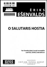 O Salutaris Hostia SSAATTBB choral sheet music cover Thumbnail